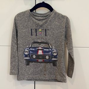 Mayoral Vintage Car Long Sleeve - Size 2T